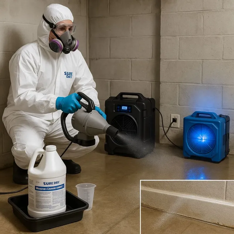 Sanitization and Odor Removal process in Mountain Road, VA