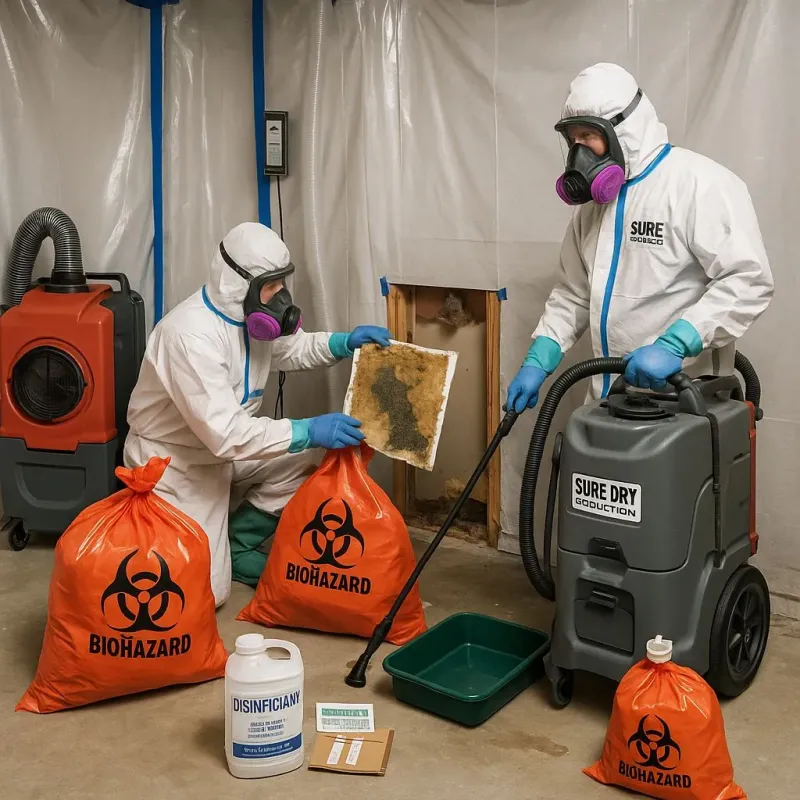 Contaminated Water Handling Protocols process in Mountain Road, VA